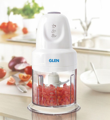 

GLEN 4043 Turbo Electric Vegetable Chopper(1 chopper 1 Whisker), White