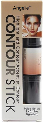 angelie contour stick 2in1  Concealer(Brown, 8 g)