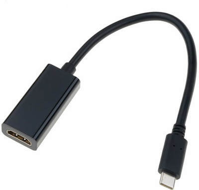 

Cellhub USB C to HDMI Adapter 4K 60Hz Type C 3.1 Male to HDMI Female Cable Adapter Converter Cable HDMI Adapter(Compatible with MacBook, Samsung S8 S9, Huawei Mate, Google Chromebook, Black)