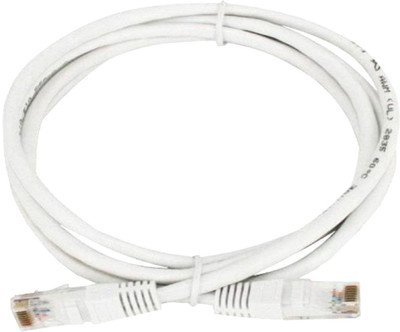 

QHMPL High Speed RJ45 CAT5 Ethernet LAN Network Cable (1.8 Meter) Patch Cable(Compatible with Desktop PC, Laptop, Wireless Routers, White)