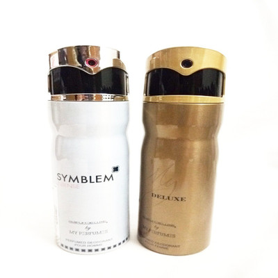 

PARFUMDELUXE SYMBLEM INTENSE AND MY DELUXE Deodorant Spray - For Men & Women(400 ml, Pack of 2)