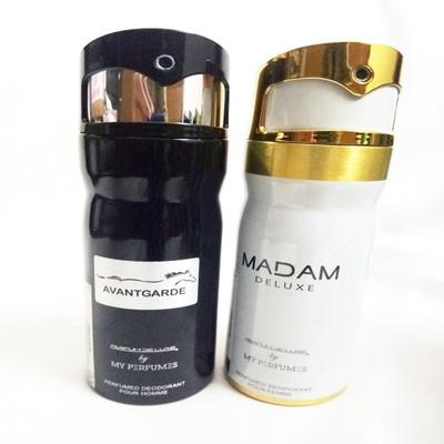 

PARFUMDELUXE MADAM DELUXE AND AVANTGARDE Deodorant Spray - For Men & Women(400 ml, Pack of 2)