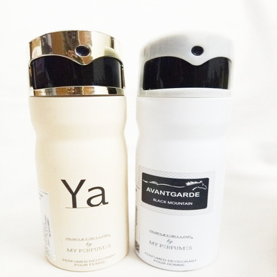 

PARFUMDELUXE YA AND AVANTGARDE BLACK MOUNTAIN Deodorant Spray - For Men & Women(400 ml, Pack of 2)
