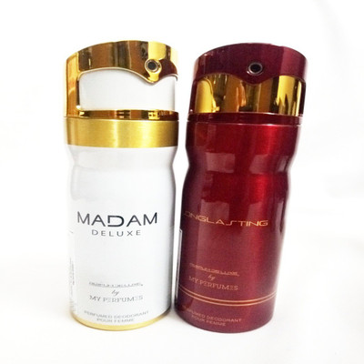 

PARFUMDELUXE MADAM DELUXE AND LONGLASTING Deodorant Spray - For Women(400 ml, Pack of 2)