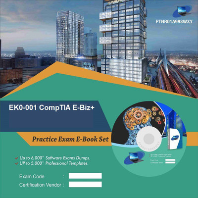 

PTNR01A998WXY EK0-001 CompTIA E-Biz+ Practice Exam E-Book Set(DVD)