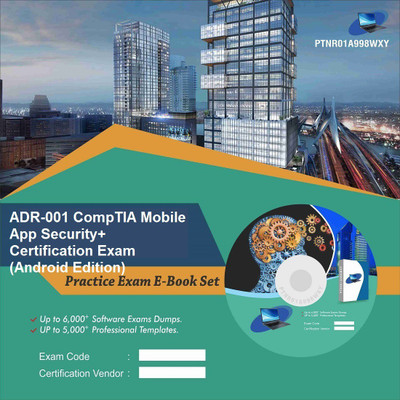

PTNR01A998WXY ADR-001 CompTIA Mobile App Security+ Certification Exam (Android Edition) Practice Exam E-Book Set(DVD)