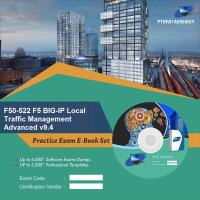 

PTNR01A998WXY F50-522 F5 BIG-IP Local Traffic Management Advanced v9.4 Practice Exam E-Book Set(DVD)