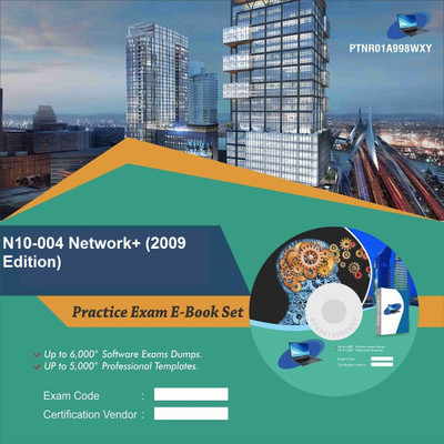 

PTNR01A998WXY N10-004 Network+ (2009 Edition) Practice Exam E-Book Set(DVD)
