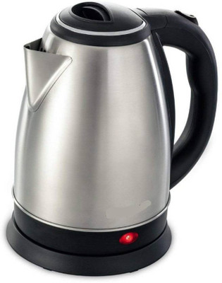 

Mezire ™SC-1838 Hot Water Pot Portable Boiler Tea Coffee Warmer Heater Cordless Electric Kettle (1.8 L, Silver) Electric Kettle(1.8 L, Silver)