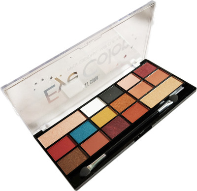 

S.F.R Eye Color Shine Eye shedaw 16 Color 6991-02 28.5 g(Multicolor)