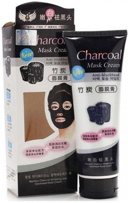 

RTB ORIGINAL CHARCOAL MASK CREAM FOR DAILY POLLUTION FREE SKIN, BLACK HEAD REMOVE, DEEP CLEANSING(130 g)