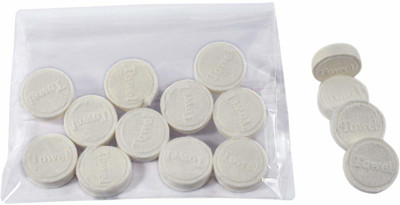 

Anabgi Pack of 10 Piece Disposable Tablet Napkin Compressed Tissue, Coin Tissue For Home and Office(Pack of 10)