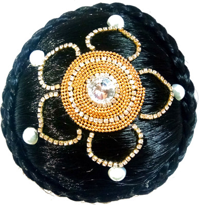 

Shrungarika Wedding special Black Bun(Black)