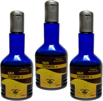 

zemaica healthcare Hair Fall Control Oil - New Pack -Hair Fall Treatment Hair Regrowth Formaula Pack Of 3 Hair Oil(300 ml)