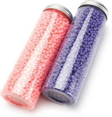 

ANTEZIK Kongsung Combo WAX BEANS FOR PAINLESS HAIR REMOVAL Wax Pink 100 + Blue 100= (200 g) Wax(200 g)