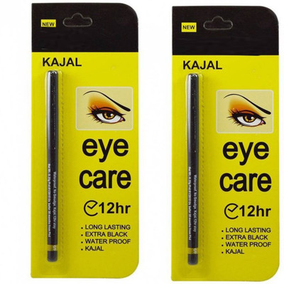 

Rtb Waterproof Eye Care Kajal Pack of 2 (Black)(black)