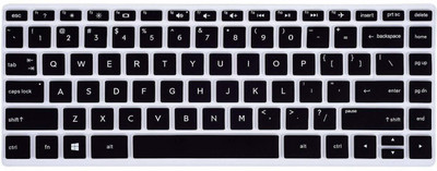 Saco Silicone Protector Cover for Laptop Keyboard Skin(Black)