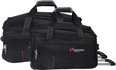 

Murano Duffel Strolley Bag Combo(Black)