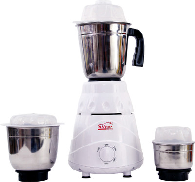 

silver home ULTRA01 550 Mixer Grinder(White, 3 Jars)