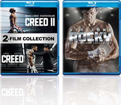 

Creed 1 & 2 + Rocky: The Complete Saga (All Parts 1 to 6) (8-Disc Box Set)(Blu-ray English)