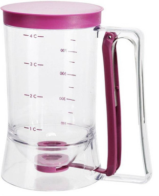 

PRO365 Dosa Or Cup Cake Or Pan Cake Batter Dispenser Plastic Cake Server(Purple, Pack of 1)