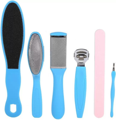 

SBE Foot File Set Dead Hard Skin Callus Remover Scraper Pedicure Rasp Tools(200 g, Set of 7)