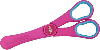 smily kiddos Fancy Scissors(Set of 1, Pink)