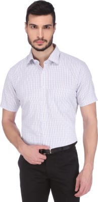 DUDLIND Men Checkered Formal Multicolor Shirt