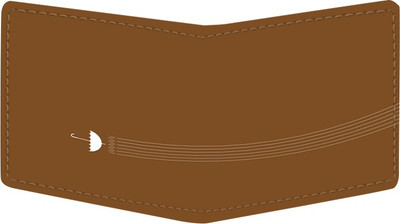 

Shopmania Men Brown Genuine Leather Wallet(5 Card Slots), Brown-101