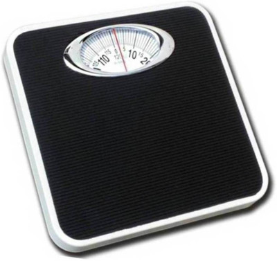 

Granny Smith Personal Bathroom Human Body Weight Measuring Analog Mechanical Weighing Scale(Black)