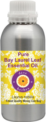 

Deve Herbes Pure Bay Laurel Leaf Essential Oil (Laurus nobilis) 100% Natural Therapeutic Grade Steam Distilled(1250 ml)