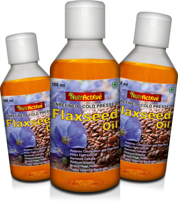 

NutrActive Pure Organic Flaxseed oil 300 ml(300 ml)