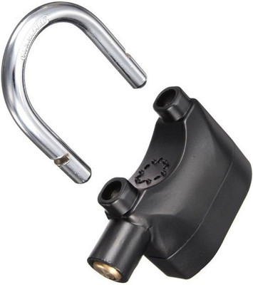 MobFest Alarm Lock U Lock (Black) Cycle Lock