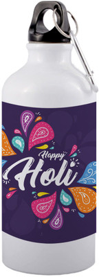 COLOR YARD 600 ml Aluminium Sipper(Pack of 1, White)