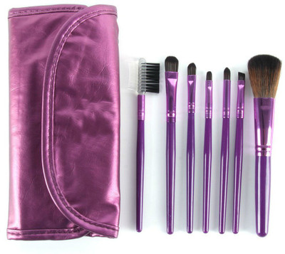

Zahuu Makeup Brush Kit with Sleek Pouch(Pack of 8)