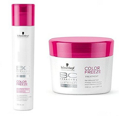

Schwarzkopf BC Color ze Sulfate Pack of 2 (Shampoo+Mask)(Set of 2)