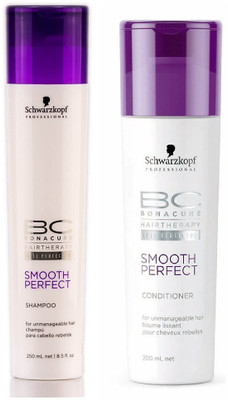 

Schwarzkopf Smooth Perfect Shampoo 250ml & Conditioner 200ml(Set of 2)