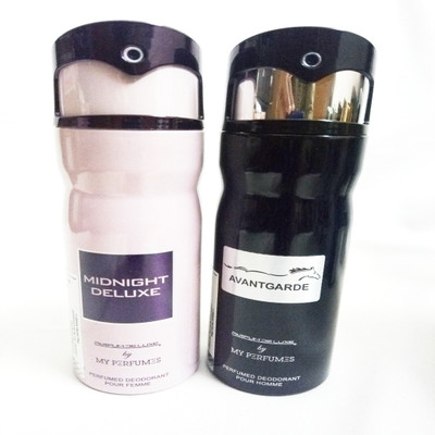 

PARFUMDELUXE MIDNIGHT DELUXE AND AVANTGARDE Deodorant Spray - For Men & Women(400 ml, Pack of 2)