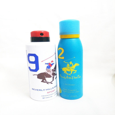 

Beverly Hills Polo Club 9 AND 2 Deodorant Spray - For Men & Women(325 ml, Pack of 2)