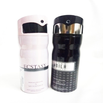 

PARFUMDELUXE ECSTASY AND BLACK VOILA DELUXE Deodorant Spray - For Men & Women(400 ml, Pack of 2)