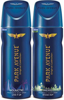 

Park Avenue Eclectic Hero Body Spray - For Men(300 ml, Pack of 2)