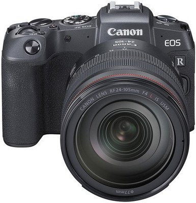 Canon RP Mirrorless Camera Body with single Lens: RF 24 - 105 mm f/4L IS USM(Black)