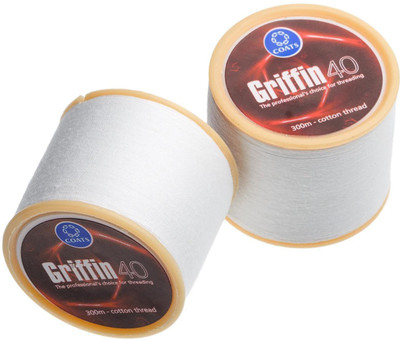 GRIFFIN 2 Spool Eyebrow Thread(300 m, Pack of2)