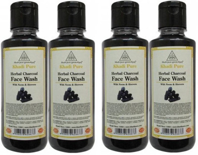 

Khadi Pure Herbal Charcoal Face Wash (PACK OF 4) Face Wash(840 ml)