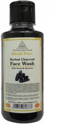 

Khadi Pure Herbal Charcoal Face Wash (PACK OF 1) Face Wash(210 ml)