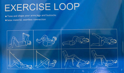 

DJ Support Exercise Loop Hard Fitness Band(Blue, Pack of 1)
