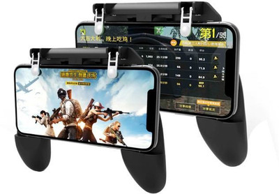 

Easypro Set of 2 W10 Mobile Game Controller Gampad Phone Holder Gaming Accessory Kit(Black, For Android, iOS)