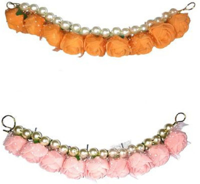 

Shrungarika Fashionableorange & Pink Bun Clip(Orange, Pink)