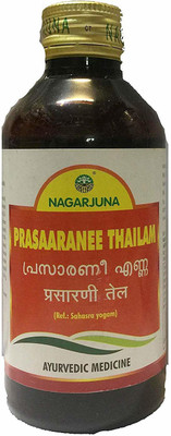 

Nagarjuna Ayurvedic PRASAARANEE THAILAM Hair Oil(200 g)