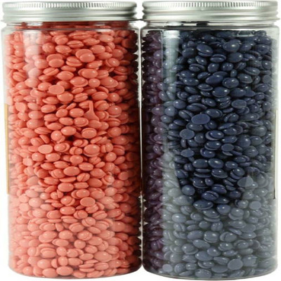 

MAYSI Hair Removal Hot Film Hard Wax Beans Stripless Waxing Depilatory COMBO(800-GMS) Wax(800 g, Set of 2)
